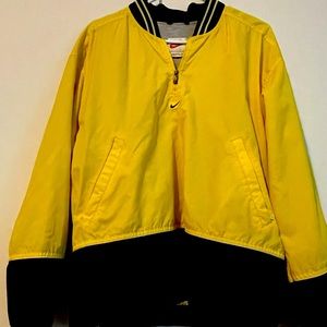 Women Yellows Nike Jacket Modern